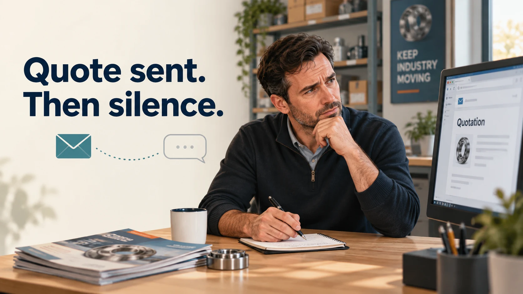Why do customers ask for a quote and then disappear?