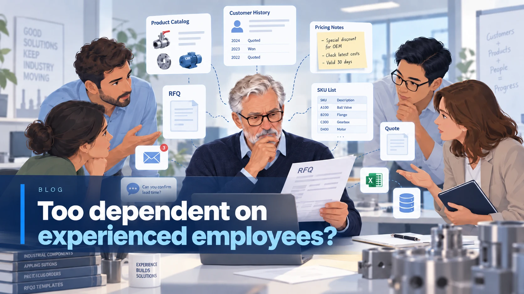How dependent is your business on your oldest employees?