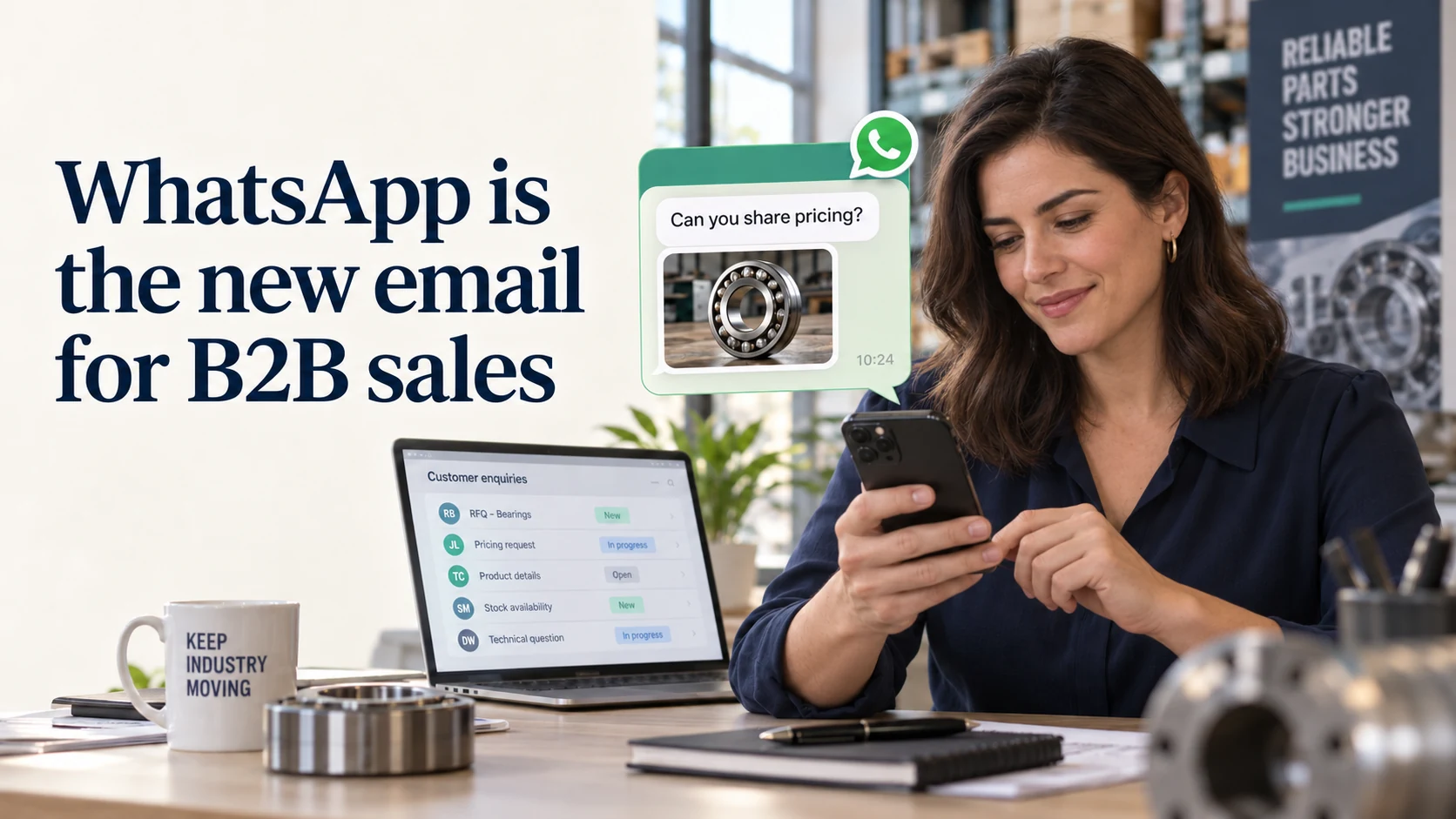 WhatsApp Is the New Email for B2B Sales